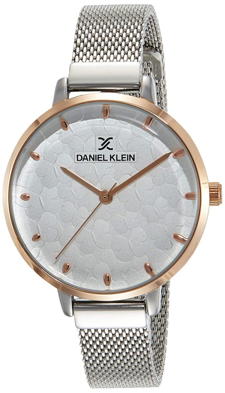 Analog White Dial Women's Watch-DK11637-3