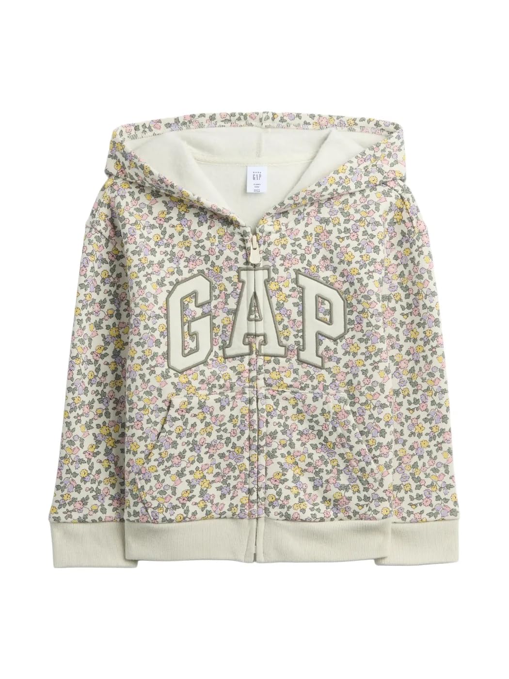 

                                                    GAP Baby Girls Playtime Favorite Logo Full Zip Hoo