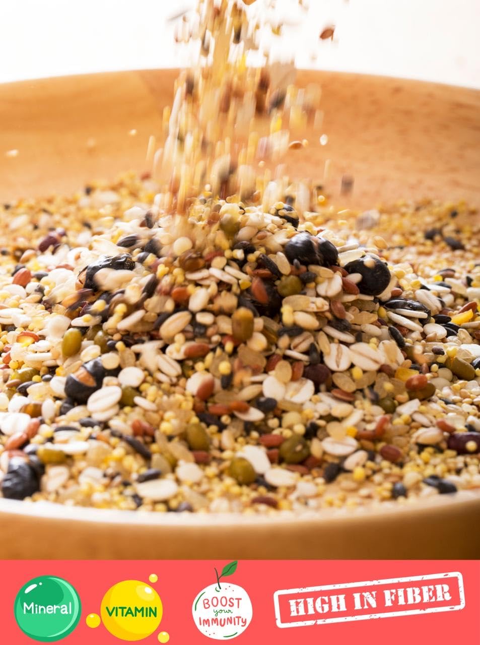 ONELINK MALL Bird Food for Budgies - | Natural & Healthy Premium Mix Seeds, | Daily Bird Budgies Food Seeds| All Life Stages (450 Gm (Pack of 2)) 3