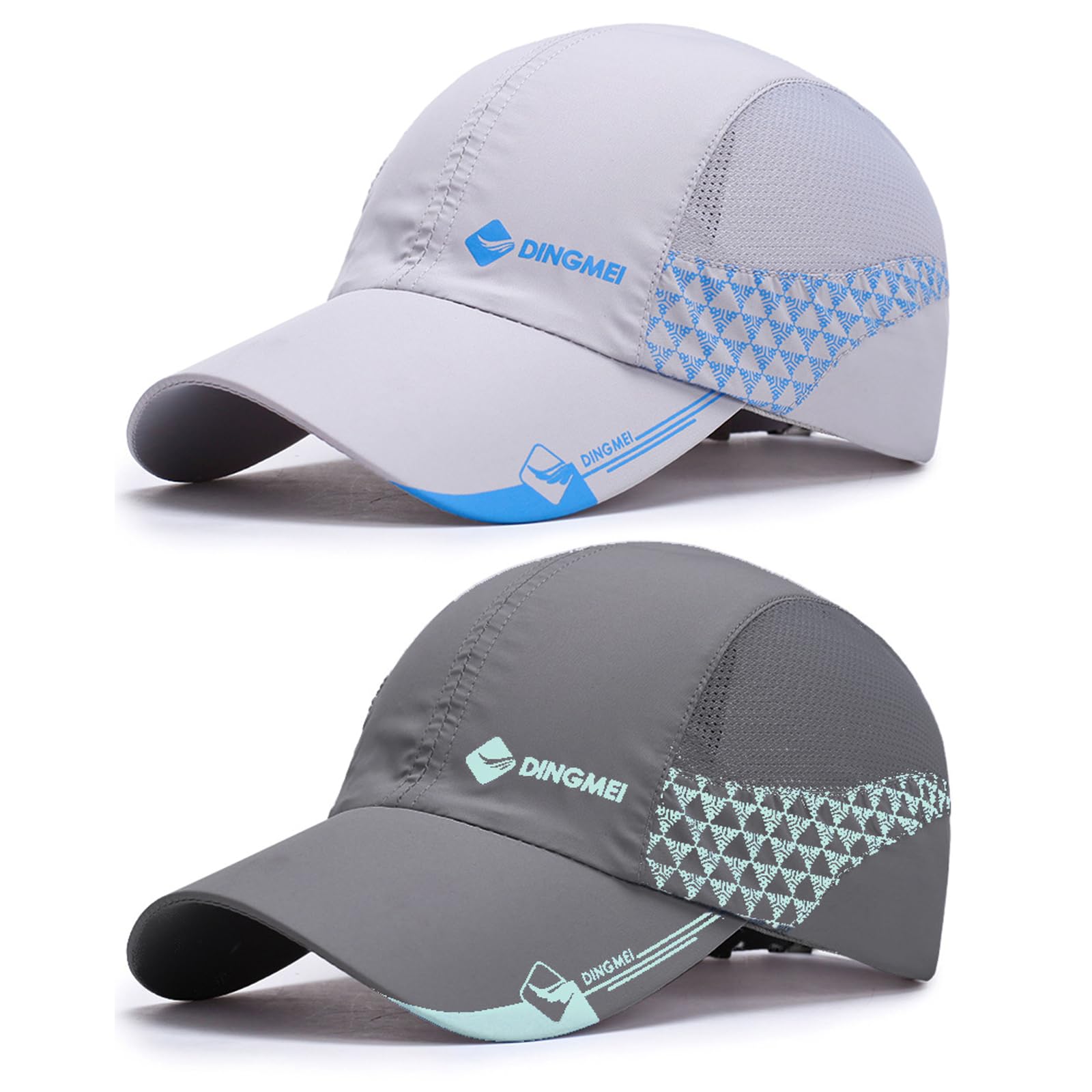 TAGVO Men's Baseball Cap, Pack of 2 Lightweight Quick Dry Sports Mesh Baseball Cap, Summer Hat with Anti UV Protection Outdoor Sun Hat — view 10