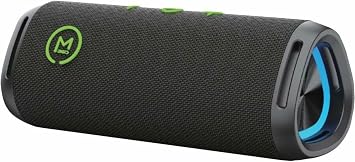 Morpheus 360 Sound Stage Pro CES 2025 Award Winner, 35W Loud Portable Bluetooth 5.4 Speaker with Deep Bass, IP67 Waterproof & Dustproof, 20-Hour Battery, RGB Lights, TWS Dual Pairing & Built-in Mic