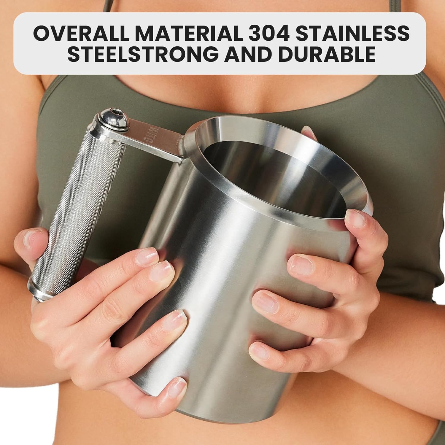 Coffee Mug 22LB,400ML,Dumbbell 10KG,Stainless Steel Togo