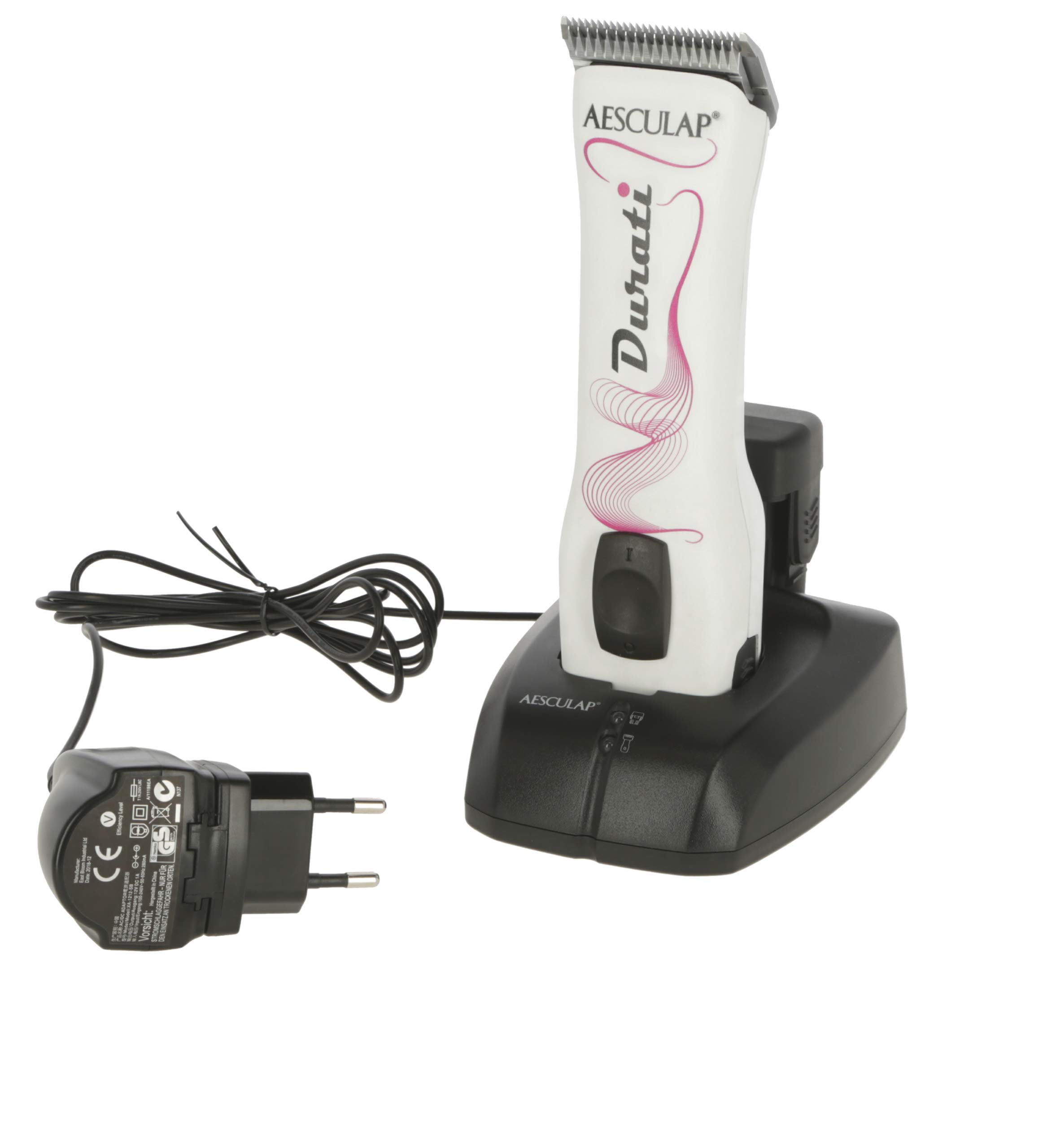Aesculap Durati Prowhite Tosatrice con 1 Batteria e Testina #10-1,5mm - XT434-WP