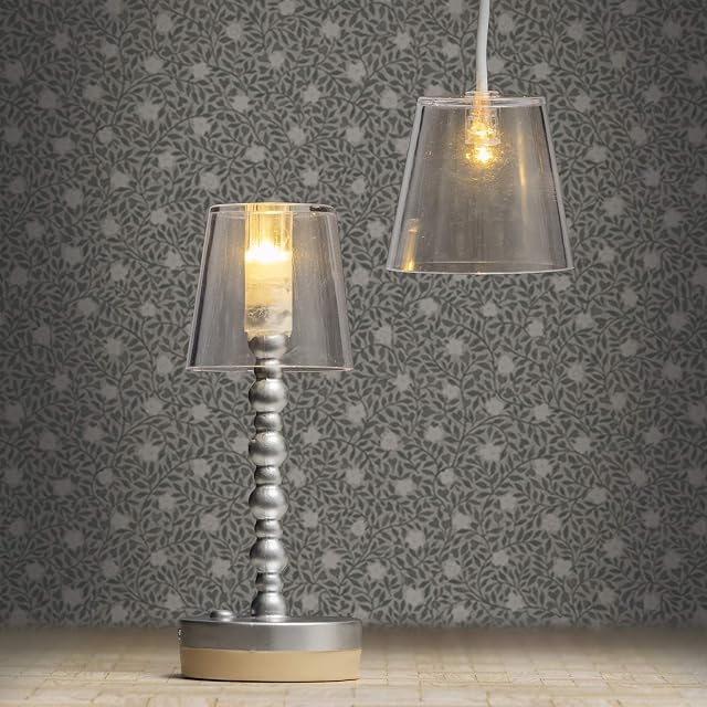 Foto 6 de 6 de LUNDBY Luces para casa de muñecas, fáciles de instalar, pilas incluidas, muebles de casa