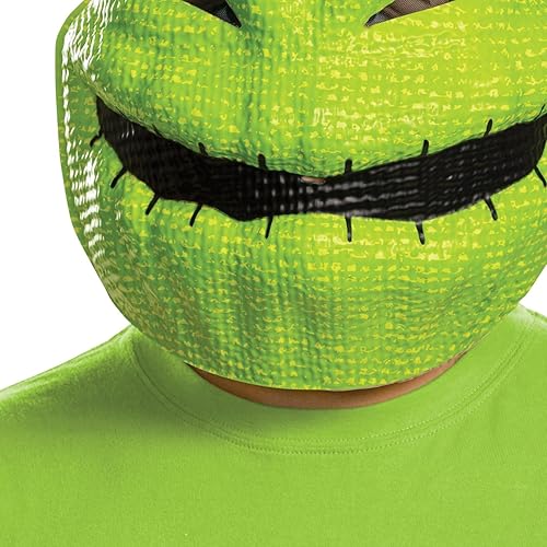 Miniatura 4 de Máscara de Oogie Boogie de El extraño mundo de Disney, accesorio oficial para disfraz de Oogie Boogie, talla única, Oogie Boogie, Tamaño único