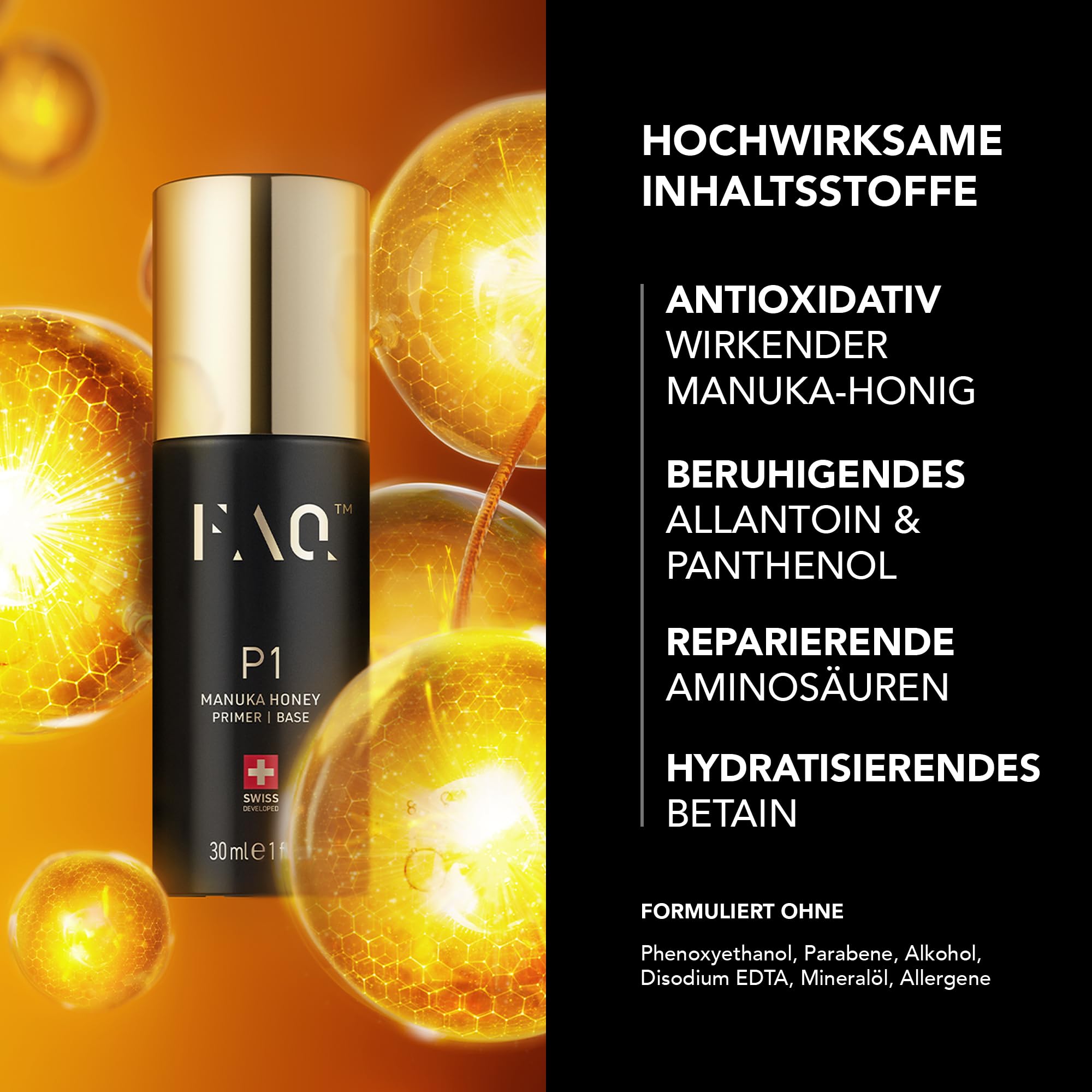 FAQ Sculpt & Glow Bundle – FAQ 402 Dual-Mikrostrom-gesichtsmassagegerät- & Liftgerät + P1 Manuka Honey Serum 30 ml – Anti-Aging‑Gesichtsmassage-Set für Lifting, Toning & Lymphdrainage gerät
