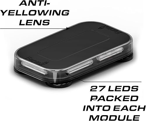 Miniatura 4 de Feniex Industries Quantum 2.0 Mini barra de luz LED (desbloqueo cuádruple, 14 pulgadas)