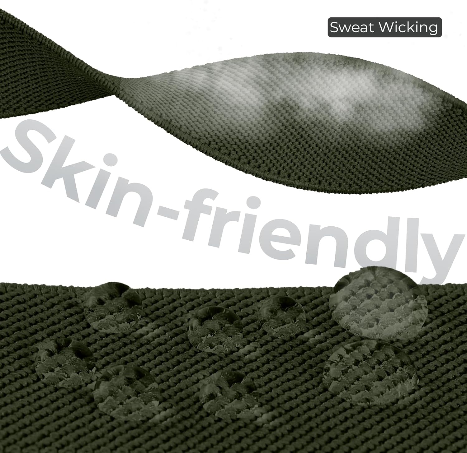 5 Pack Stretchy Bands Compatible with Samsung Galaxy Watch 7 6 5 4 FE Band 40mm 44mm 45mm/Watch 6 4 Classic 4 42mm 46mm 43mm 47mm/Active 2, 20mm Water-Resistant Elastic Nylon Sport Strap - Image 3