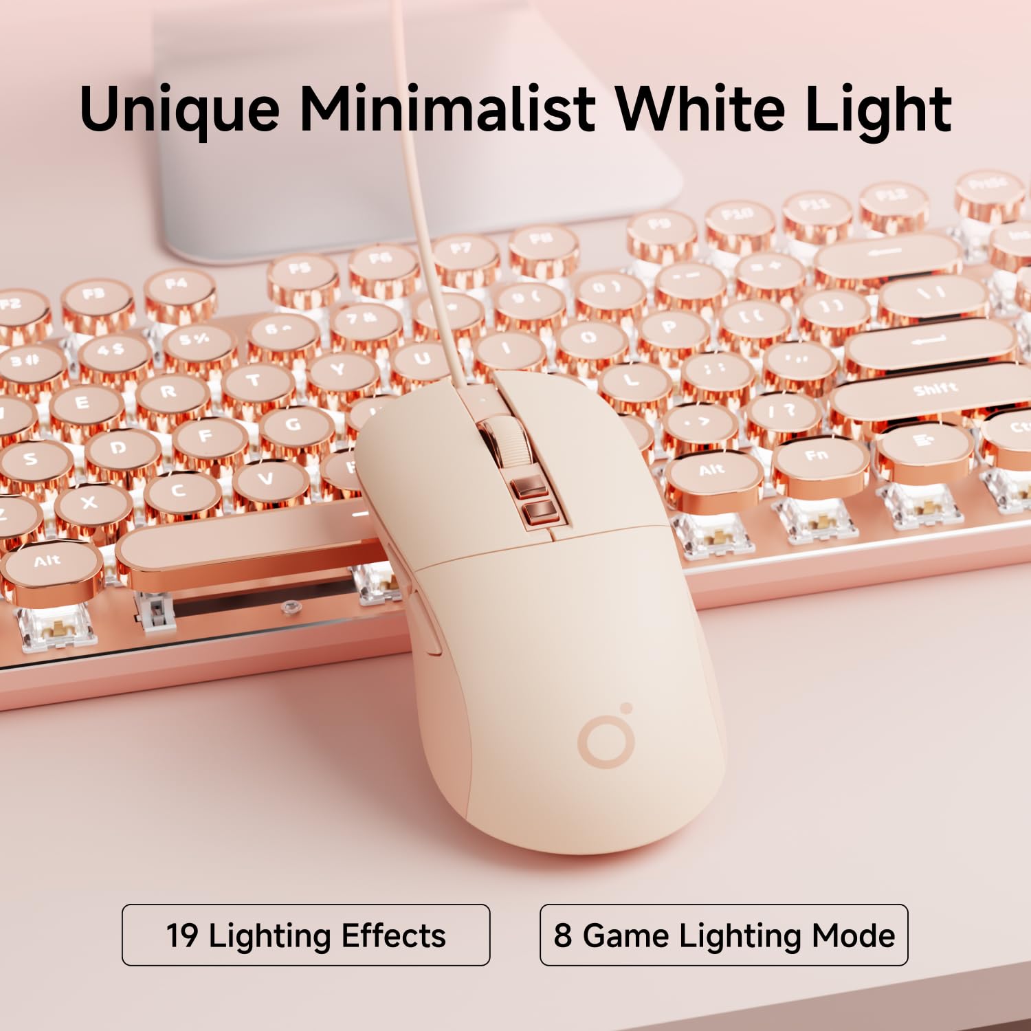 Keyboard Led Controller Snapklik.com : EWEADN Wired Typewriter Keyboard And Mouse Combo ...
