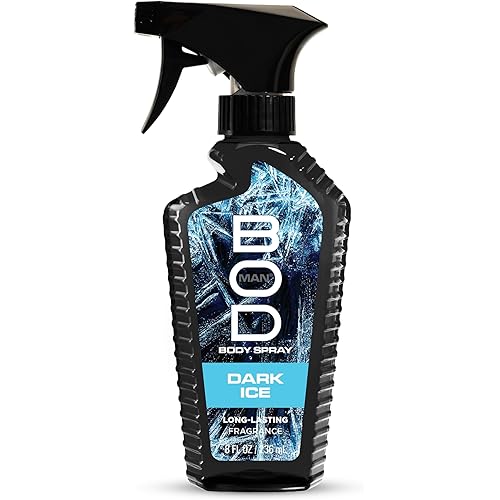 BOD man Fragrance Body Spray, Dark Ice, 8 fl oz