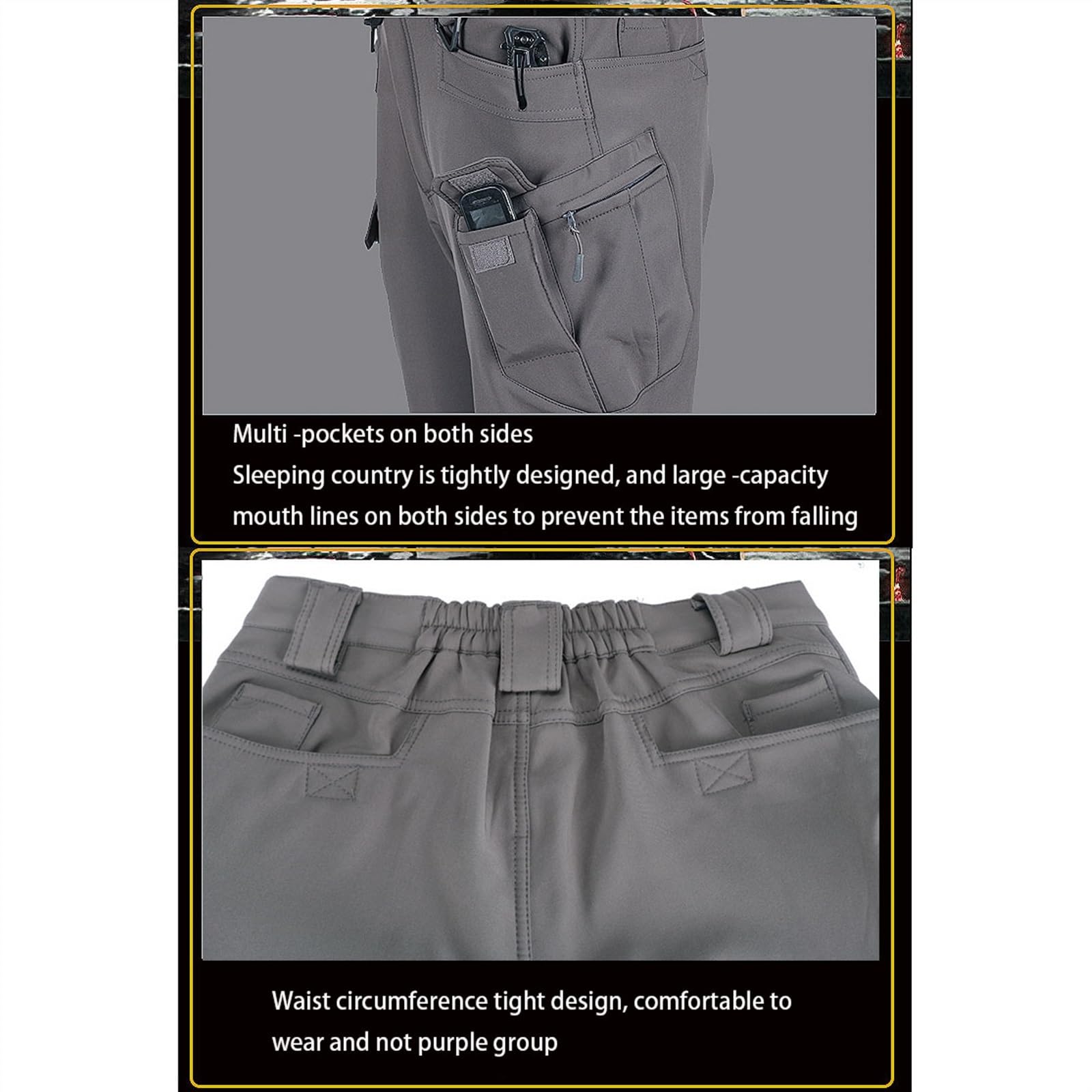 Traje de esquí de invierno, conjunto de chaqueta y pantalones impermeables con capucha para hombre, overol para snowboard y motociclismo, ropa de invierno aislada para actividades de nieve