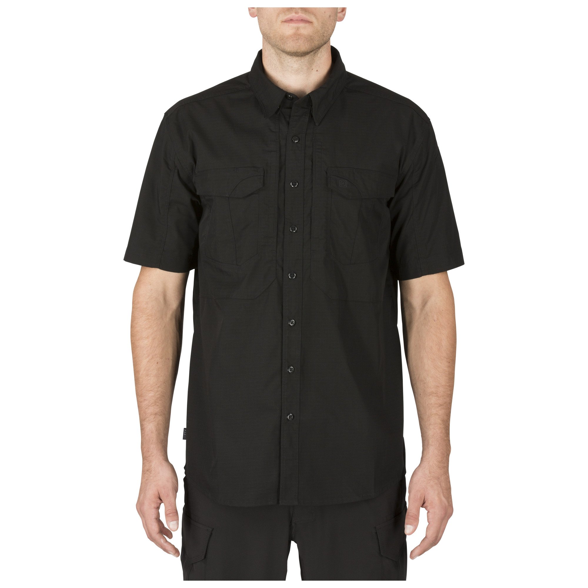 5.11 Tactical Men's Freedom Flex Short Sleeve, Mechanical Stretch Fabric, Pen Pockets, Style 71340