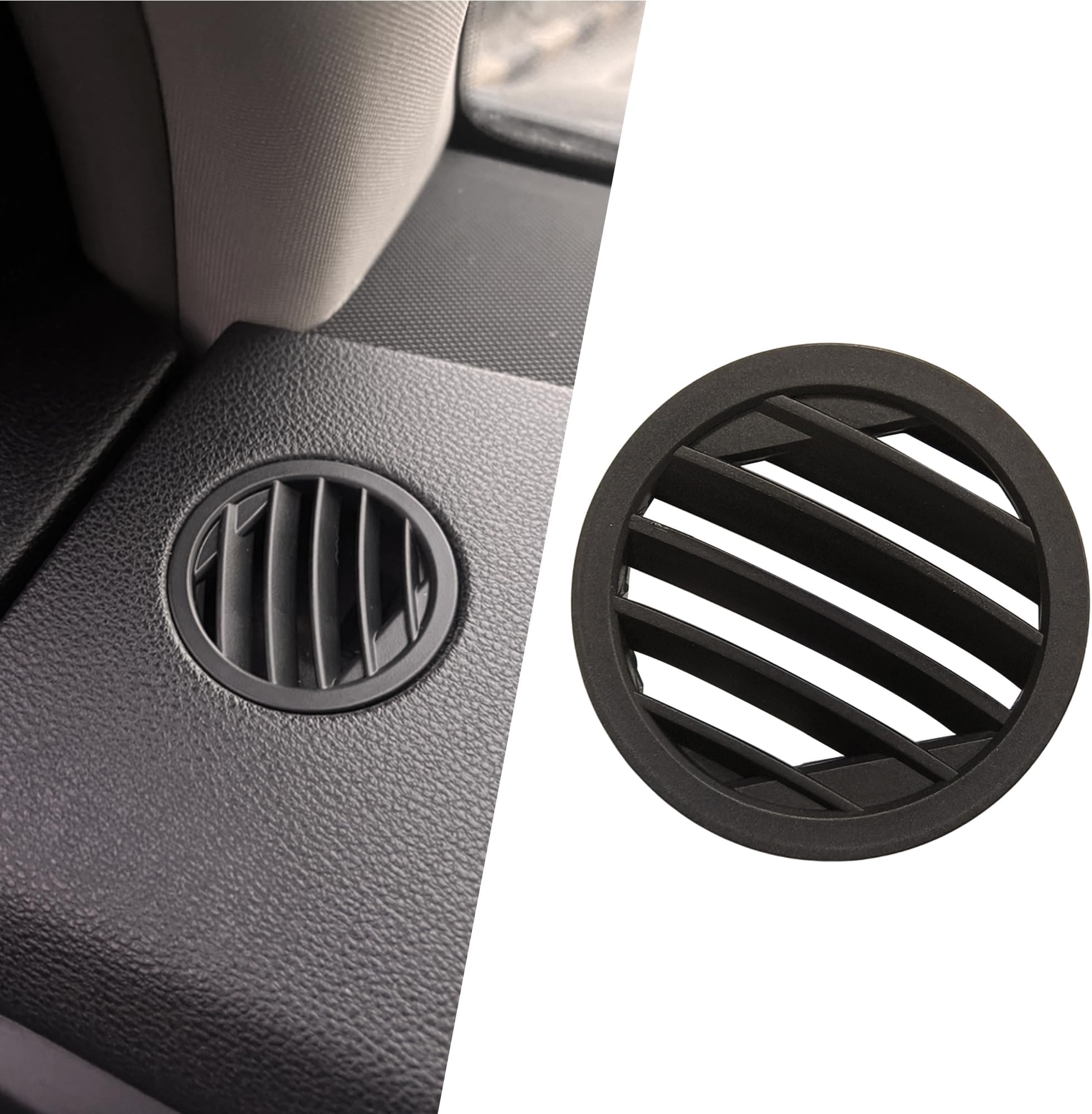 Car Console Dashboard Air AC Vent Grille Cover Replacement for Mercedes Benz GLK X204 2008-2015 GLK350 GLK250 GLK260 GLK320 (Brown, Left)