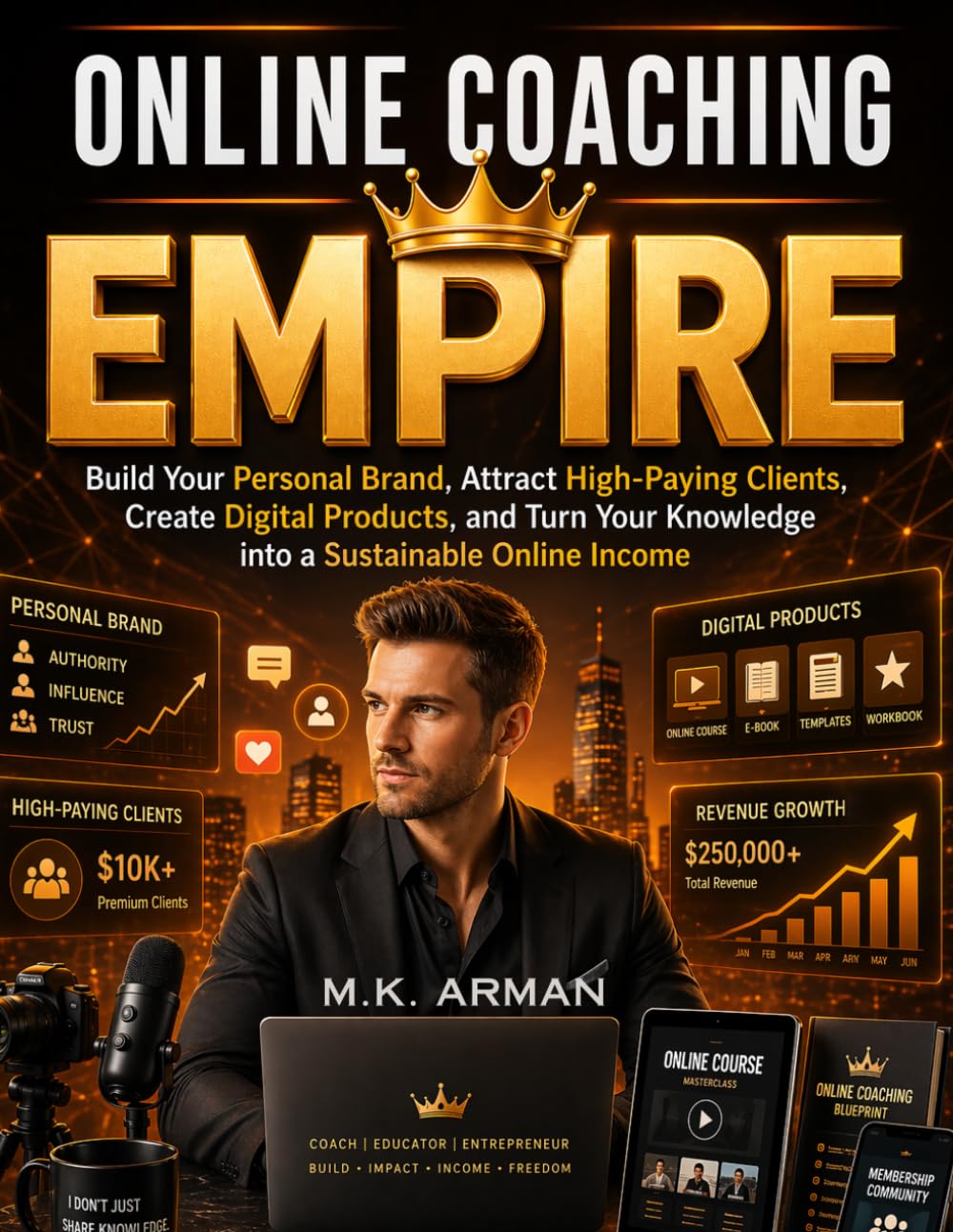 Online Coaching Empire: Build Your Personal Brand, Attract High-Paying Clients, Create Digital Products, and Turn Your Knowledge into a Sustainable Online Income: 2 (Coaching Business)