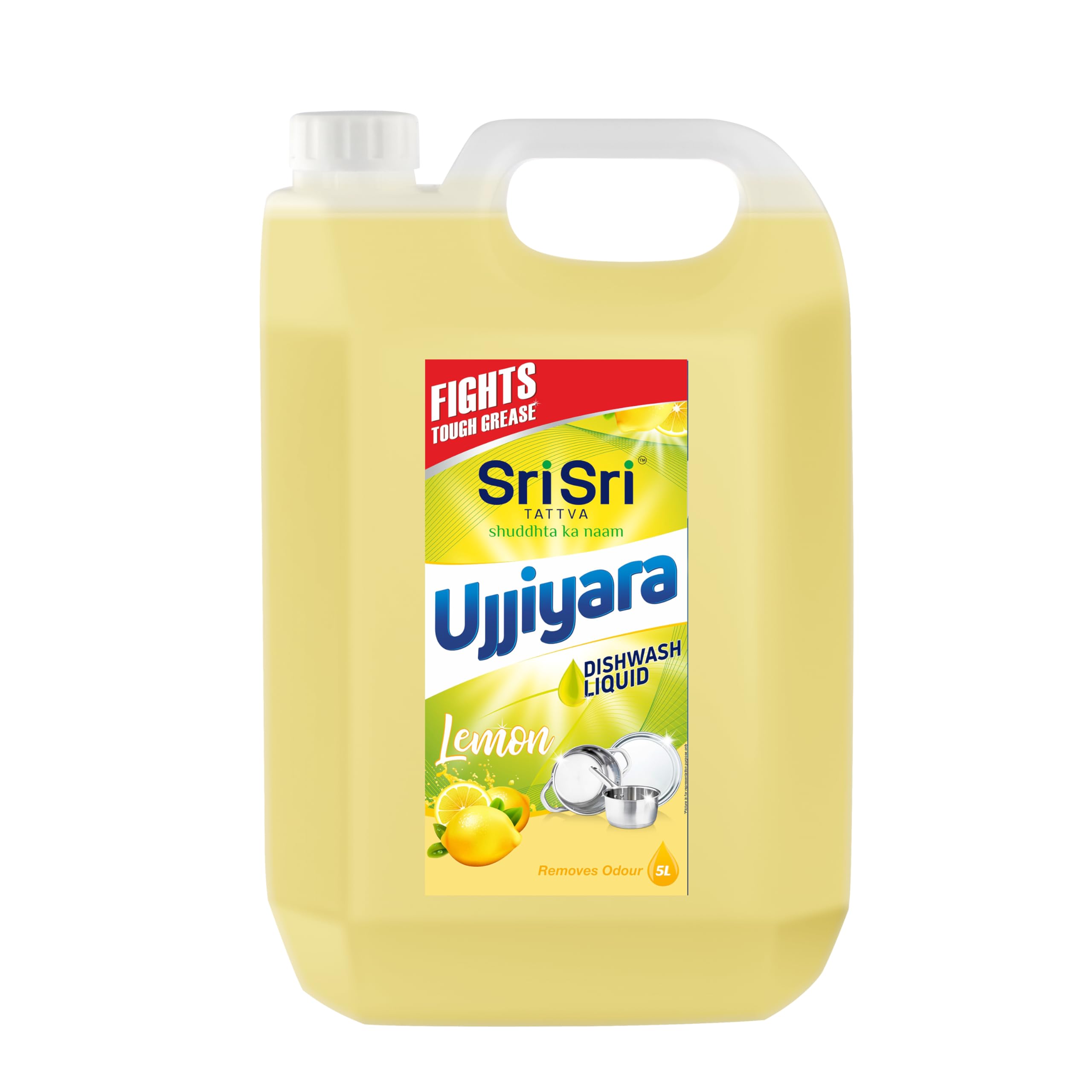 Sri Sri TATTVA shuddhta ka naam Ujjiyara Liquid Dishwash Lemon,5L (B08D7CKM9Z) Amazon Price History, Amazon Price Tracker