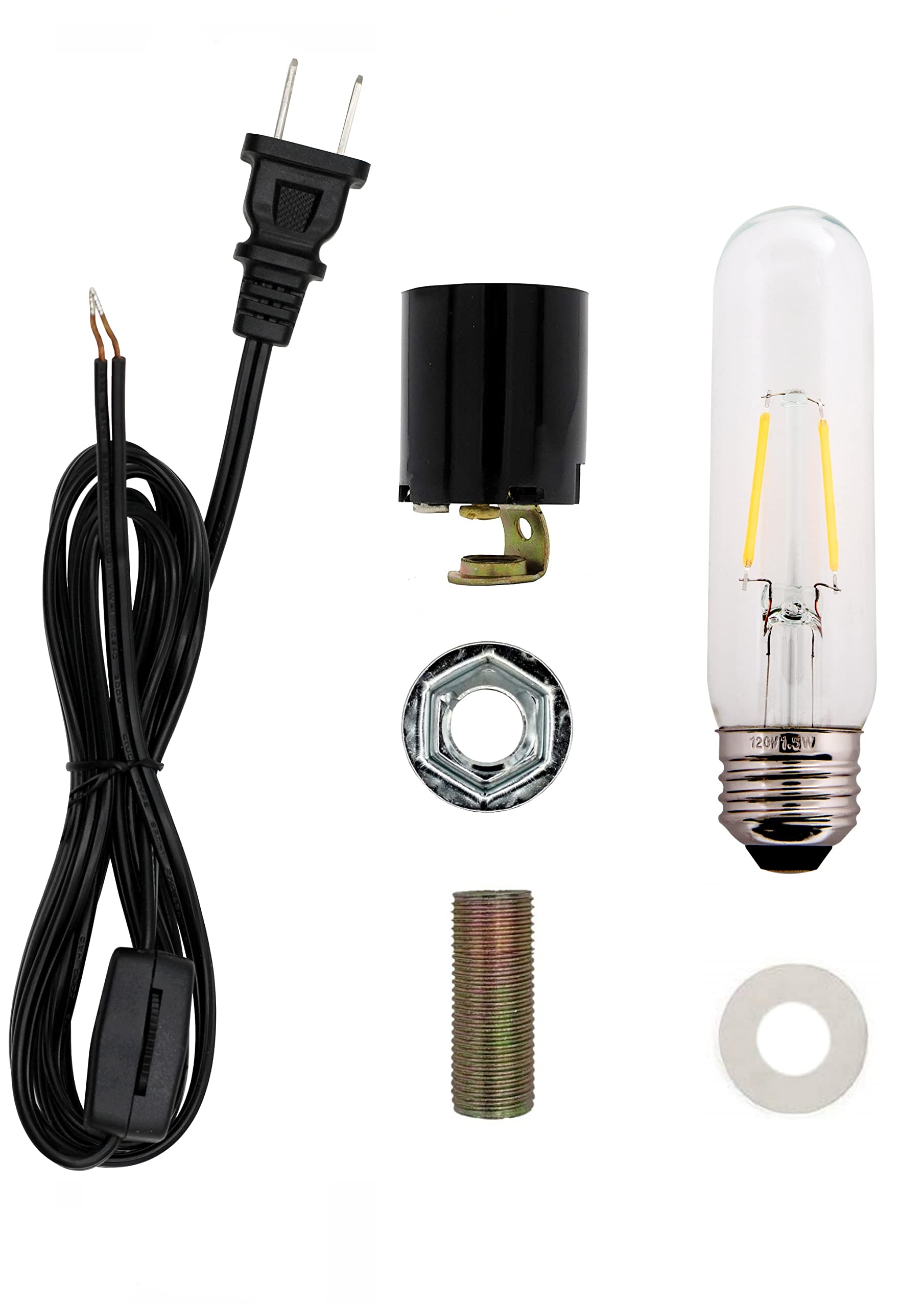 Creative Hobbies Medium Ceramic Christmas Tree Wiring Kit with 1.5