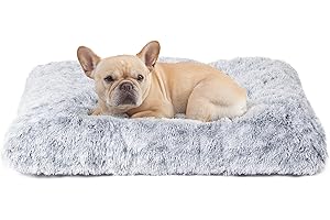 EHEYCIGA Fluffy Dog Crate Bed: Ultimate Comfort for Your Canine Companion