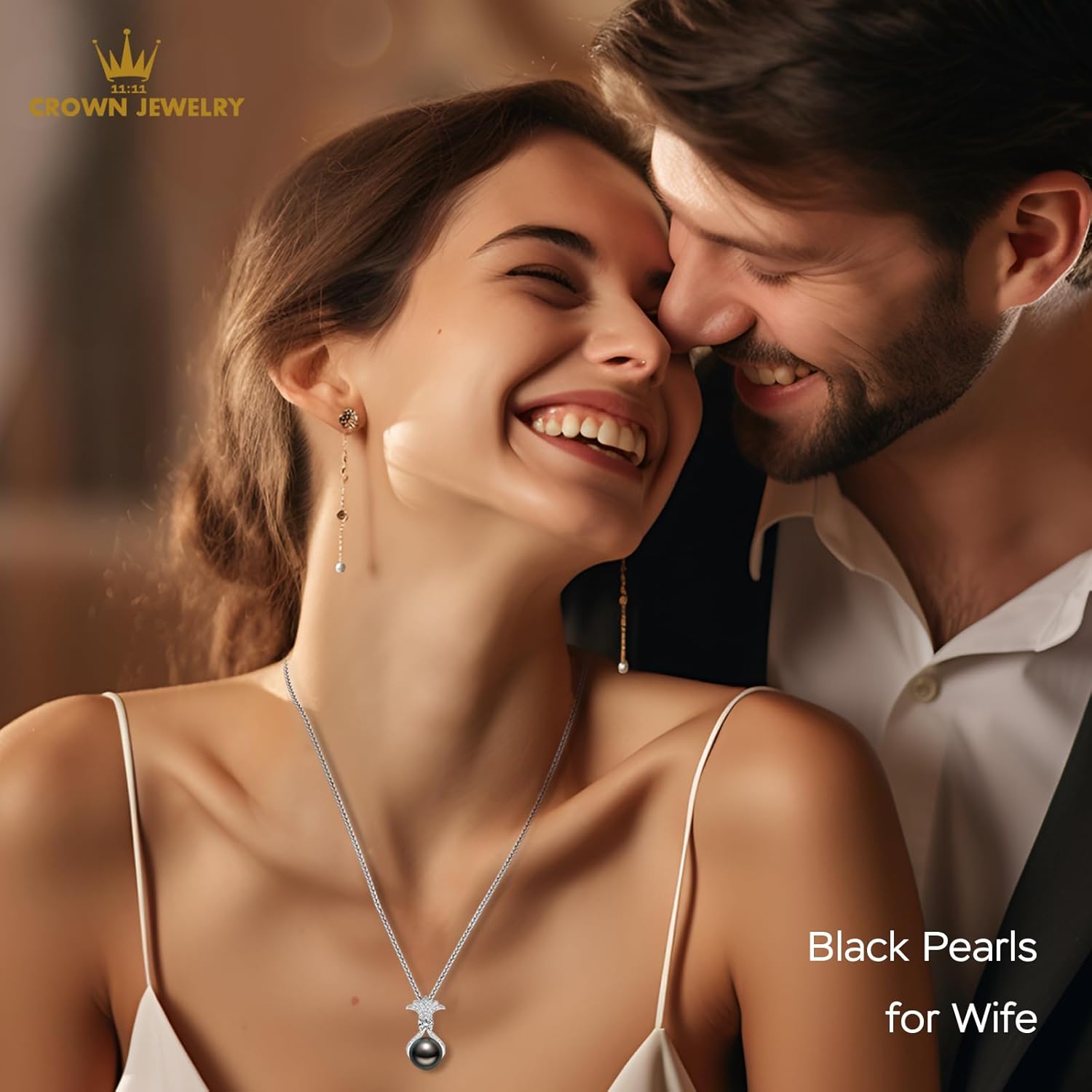 Gifts for Wife Women Anniversary -Pearl Necklace -Mom Girlfriend Her Fine Jewelry Mothers Day Valentines Christmas Birthdays Gift - Image 5