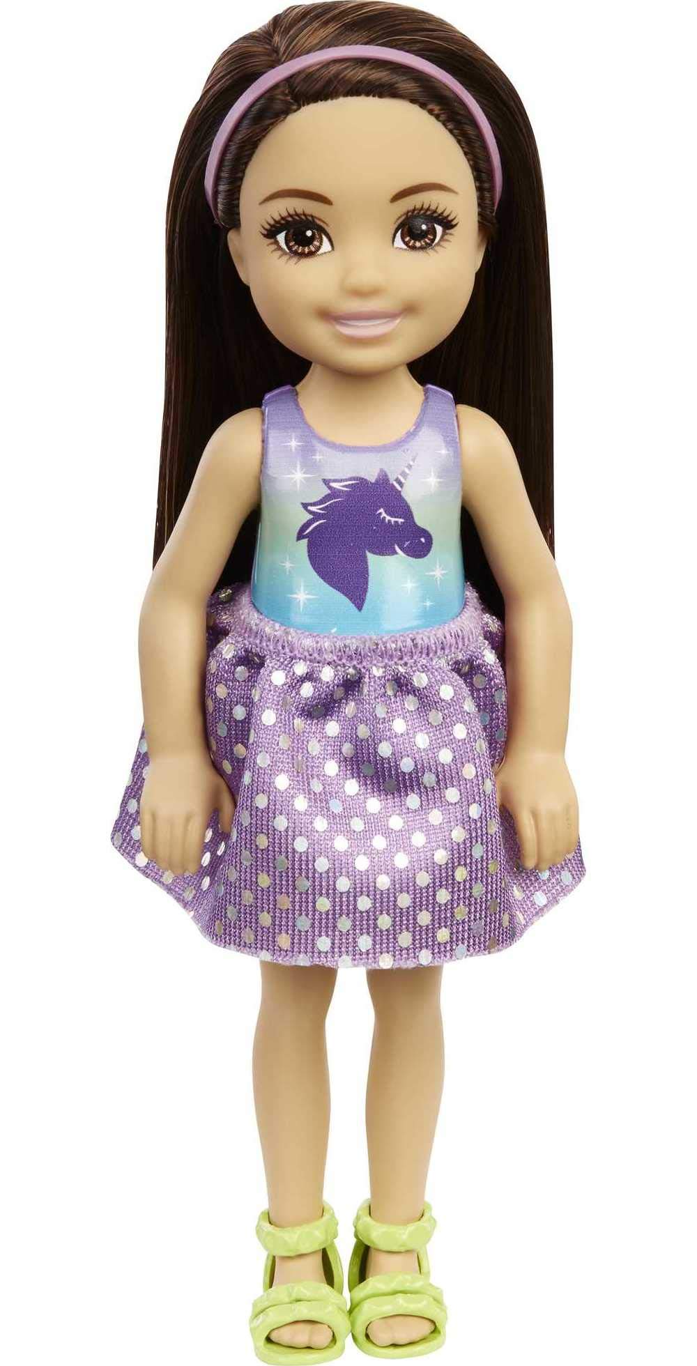 Buy Barbie Chelsea Doll (6inch Wearing TieDye Shorts