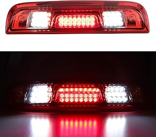 for 2014-2018 Chevrolet Silverado/GMC Sierra 1500 2500HD 3500HD 3rd Third Brake Light Cargo Light High Mount Lamp LED Stop Light (Red)