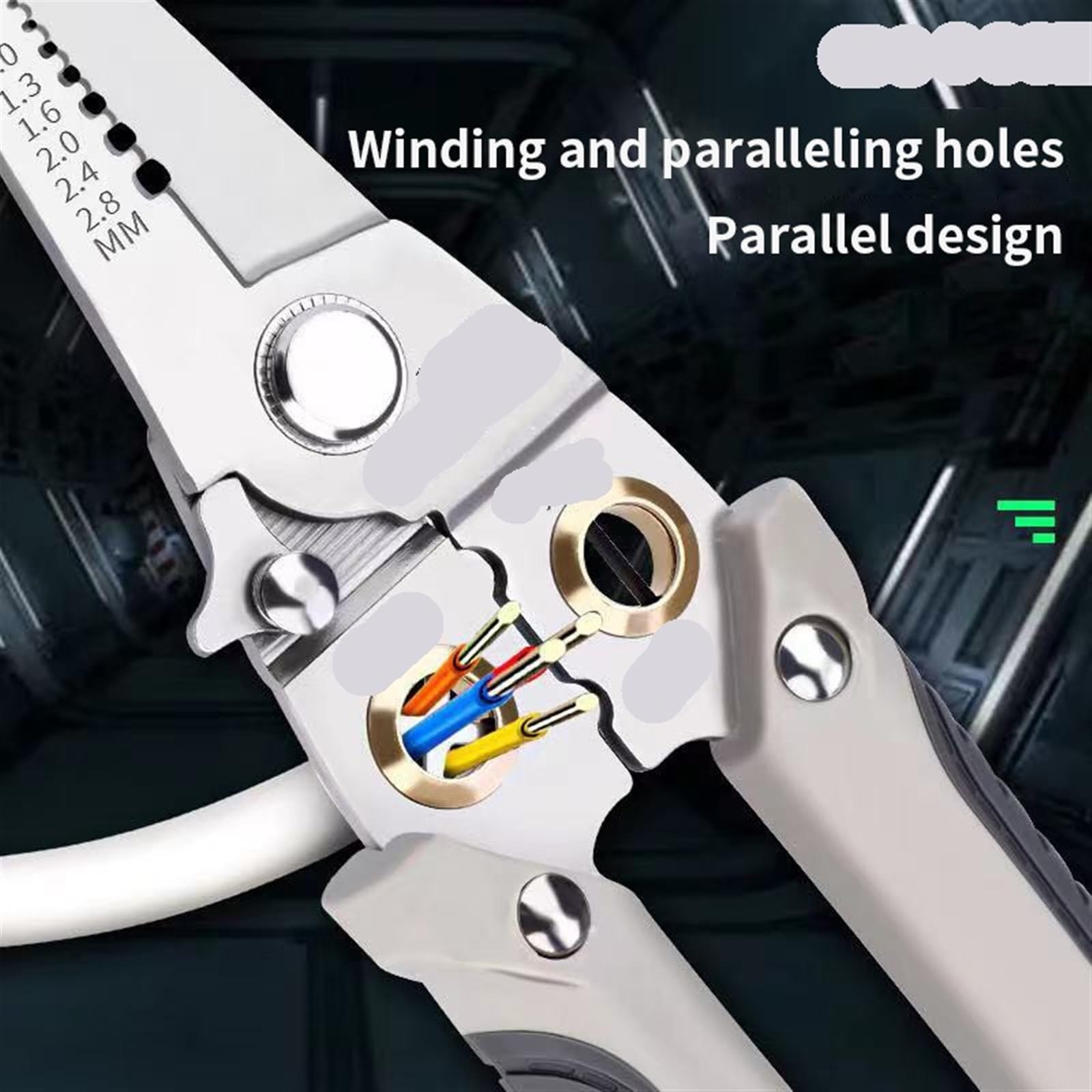 Alicates Pelacables for electricista, alicates especiales for dividir cables, alicates universales for cortar cables de grado Industrial Alicates Pelacables (Size : T1)
