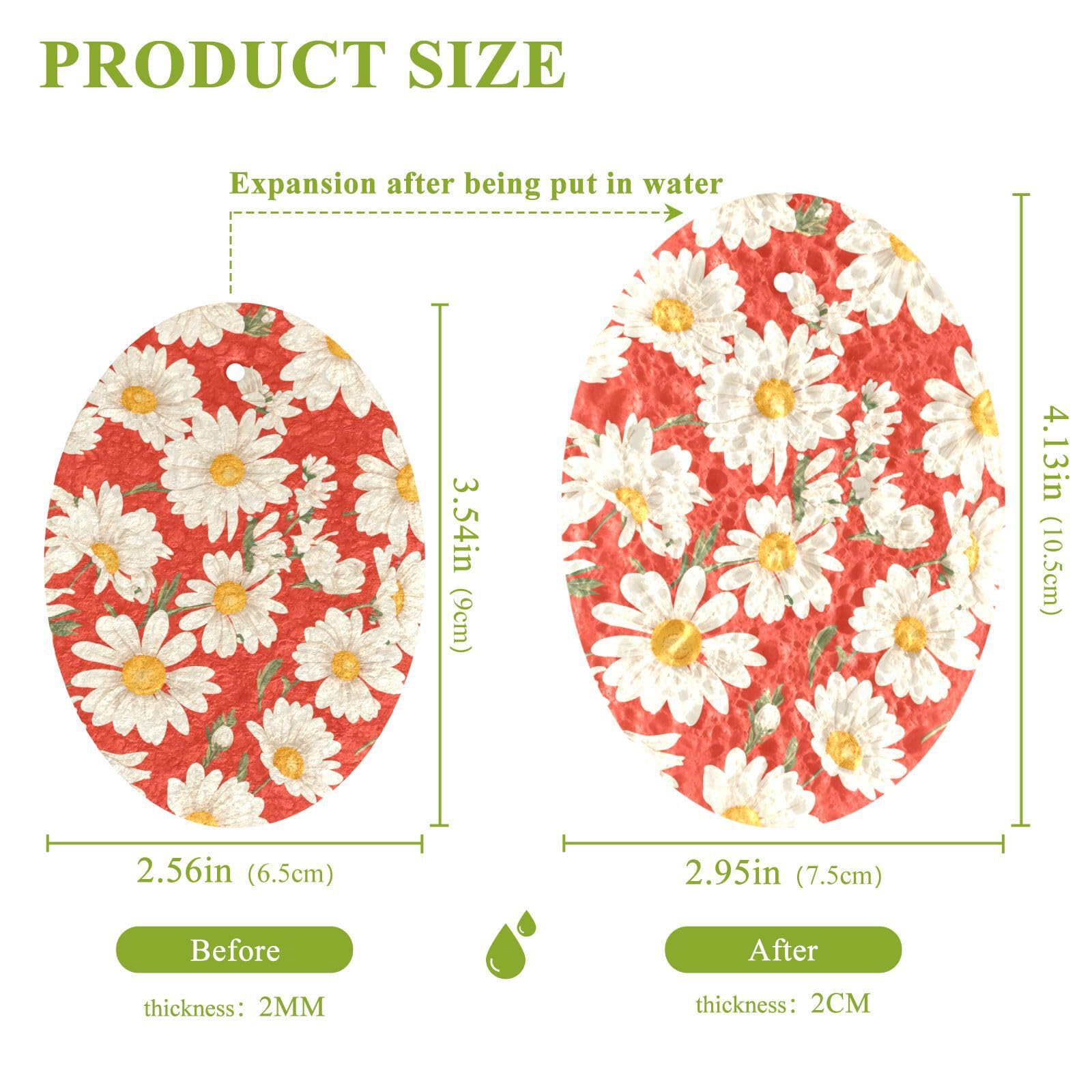 Absorbent sponges for Household use Multipurpose Cleaning sponges for Household use for Cleaning Kitchen Pans, Tableware, and Non Stick Cookware (3 Count)