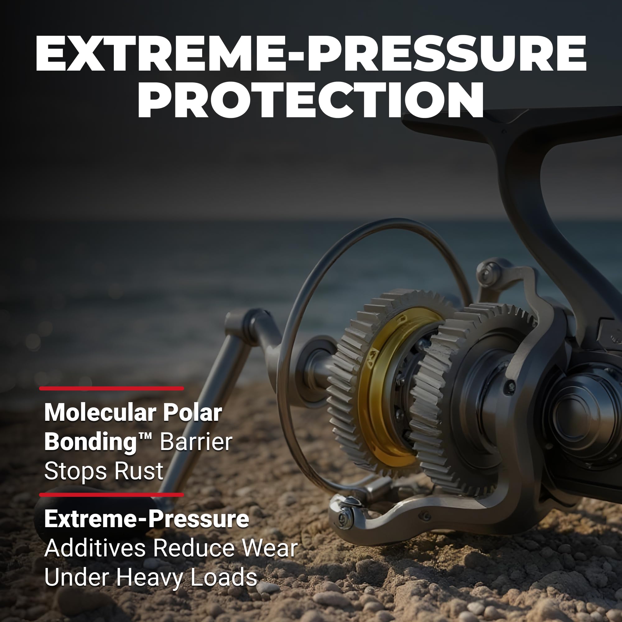ReelX Fishing Reel Grease, Marine-Grade Anti-Rust Lubricant for Bearings, Spinning, Baitcasting, Spincast, Fly, Trolling & Electric Reels, Corrosion Prevention & Control