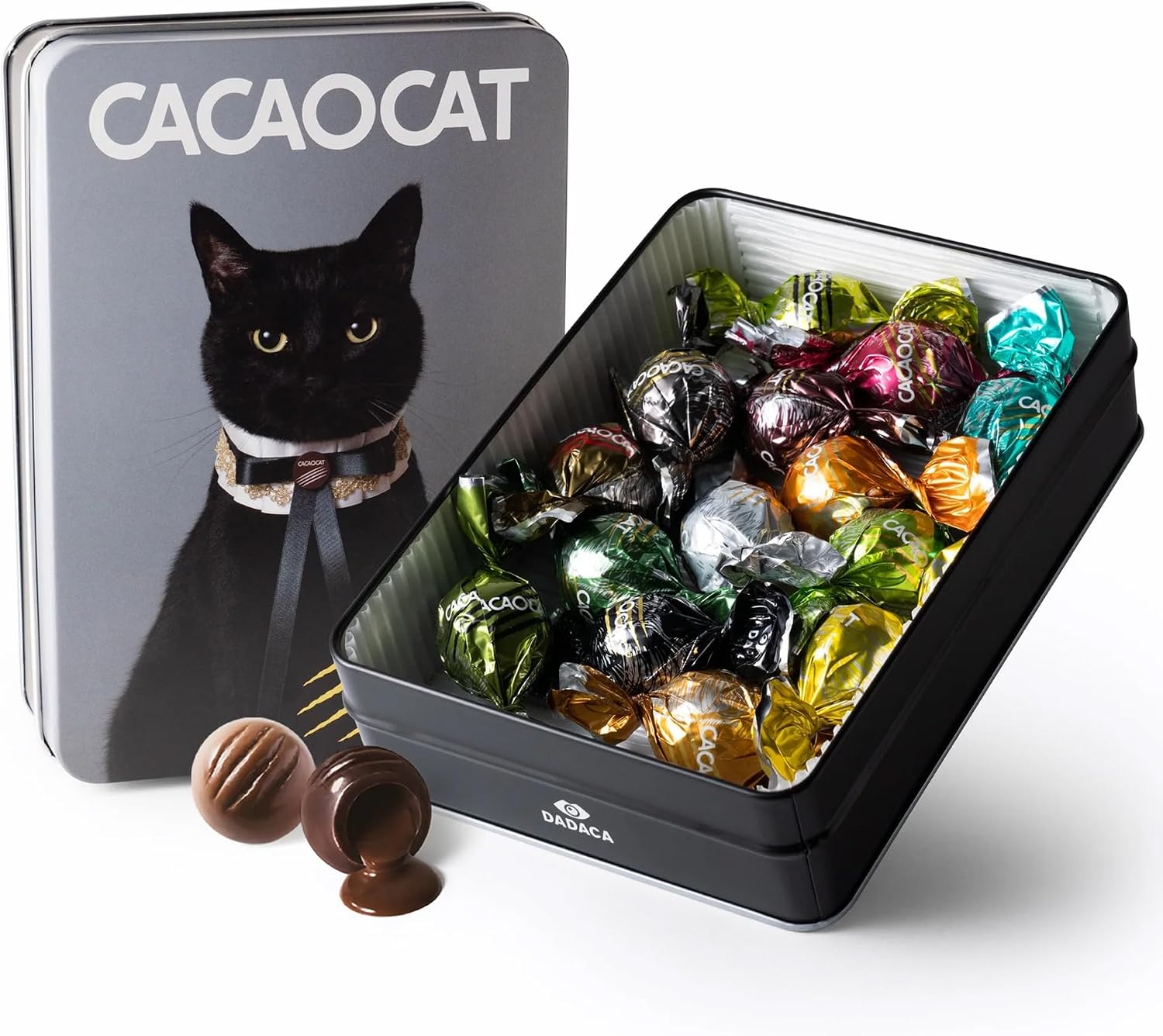 Amazon.co.jp: CACAOCAT カカオキャット ミックス 14個入り ギフト プレゼント 贈答用 チョコレート かわいい 猫
