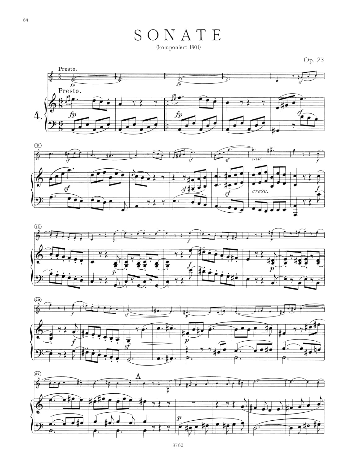 Beethoven: Sonatas - Volume 1. For Violino, Accompagnamento di Pianoforte