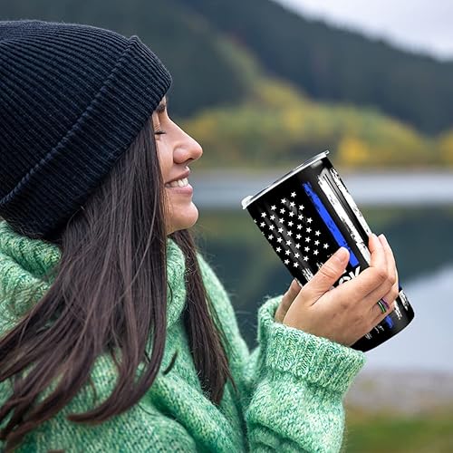 Vista 64 de winorax Vaso de lobo de regalo para mujeres y hombres, taza de lobo de 20 onzas, taza de viaje de acero inoxidable con aislamiento de café, vasos