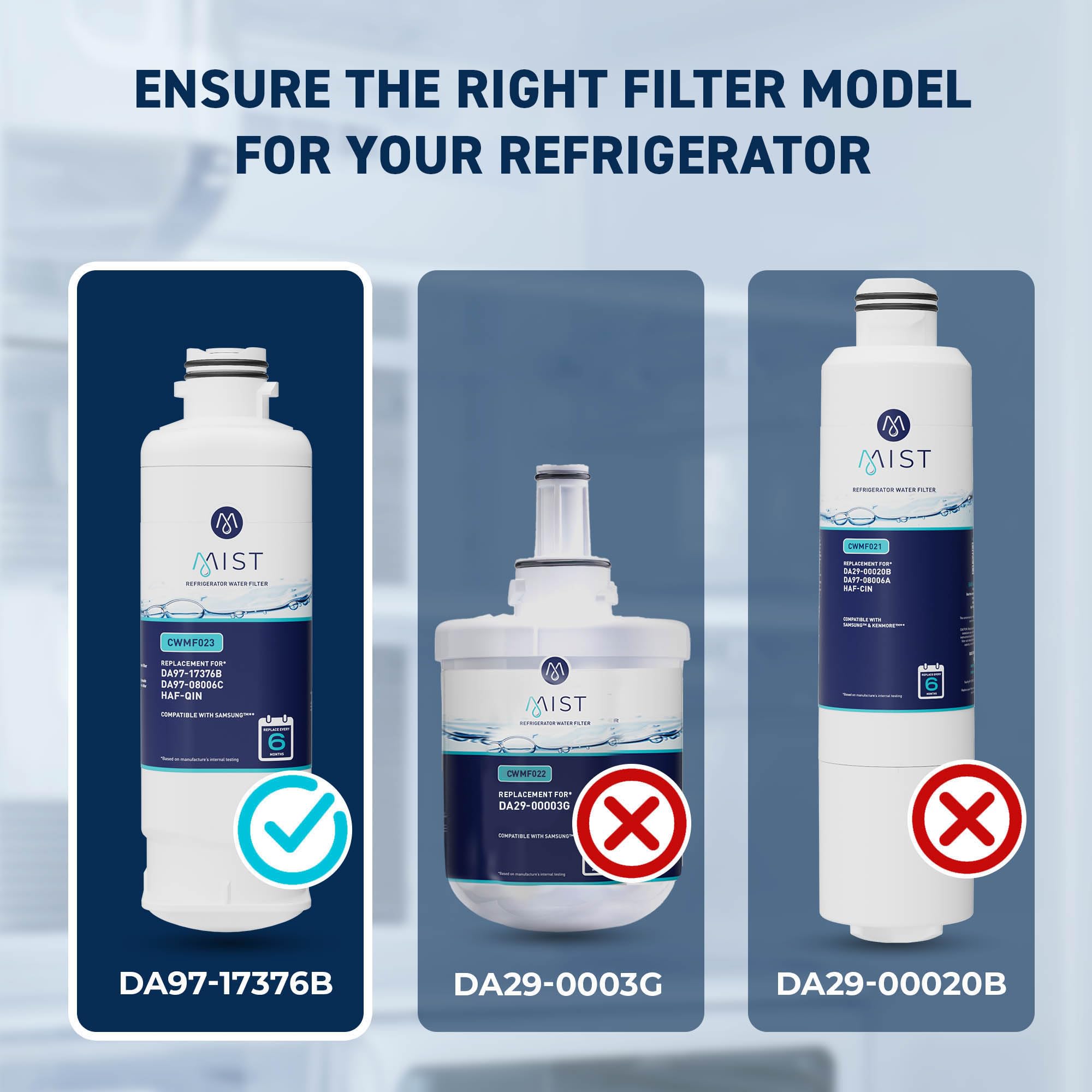Amazon.com: Mist HAF-QIN/EXP Refrigerator Water Filter Replacement