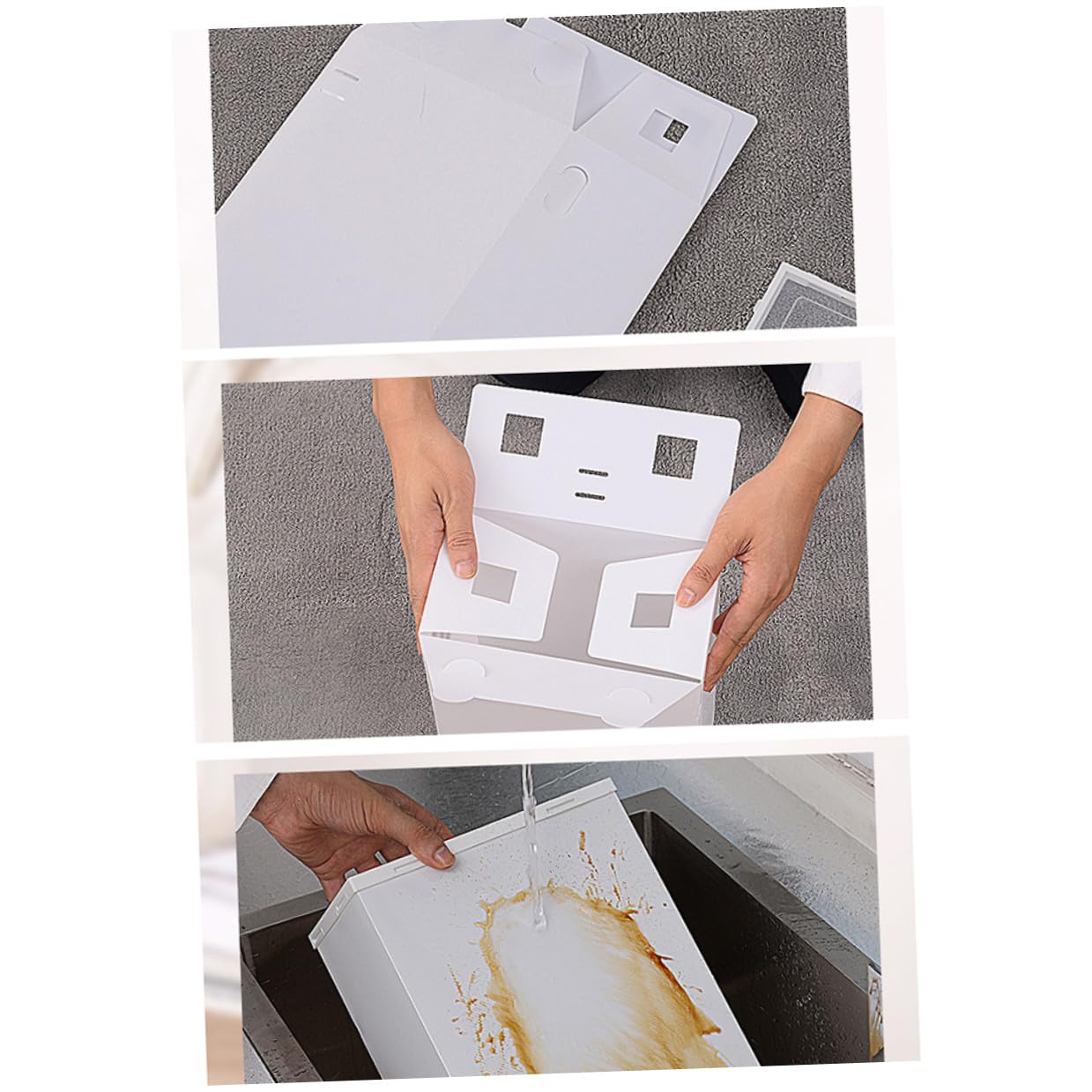 GARVALON 6 pezzi Scatole Scarpe Trasparenti Impilabili Contenitori Plastica Spessi per Uomo Organizer Scarpe Facile da Usare per Armadi e Ripostigli