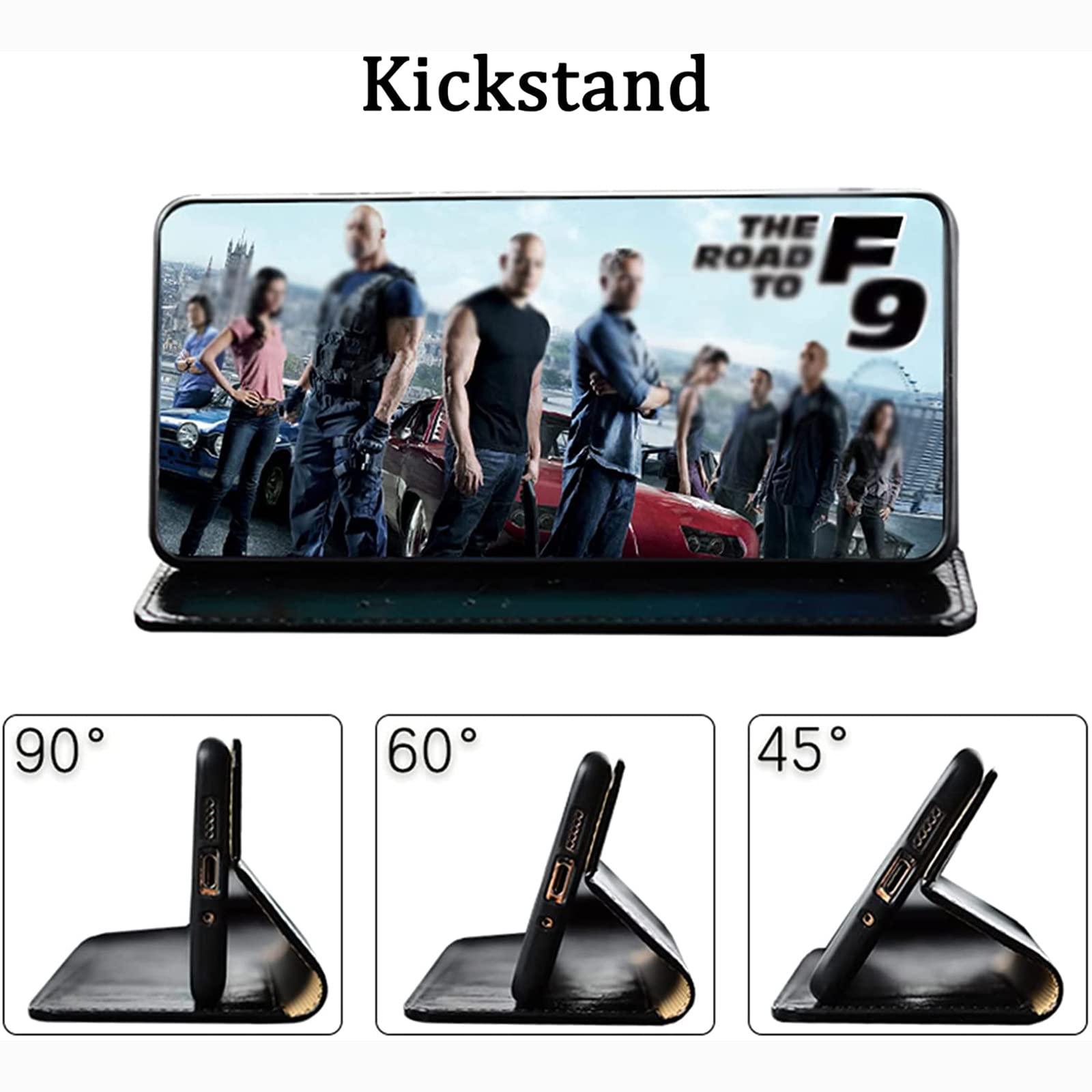 Custodia Portafoglio In Vera Pelle Per Xiaomi 12/12 Pro – Con 2 Slot Carte, Supporto E Chiusura Magnetica – Colore Blu