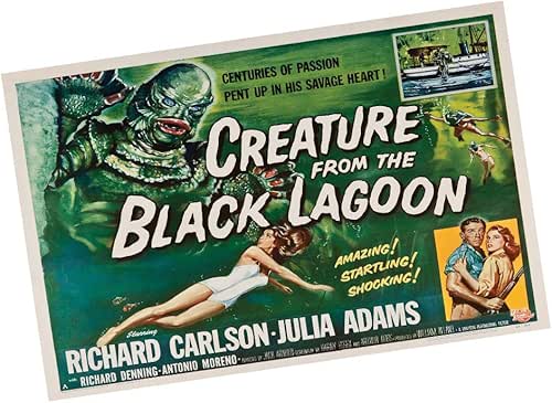 Creature From The Black Lagoon Posters Classic Movie Posters Old