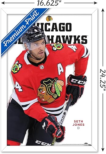Miniatura 3 de Trends International NHL Chicago Blackhawks - Póster de pared de la serie 23 de Seth Jones