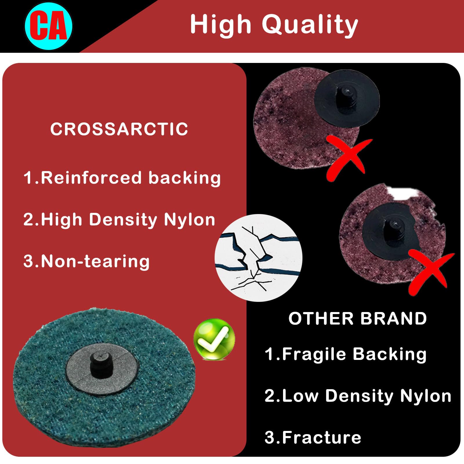 3" Sanding Discs - Prep, Grind & Polish -4