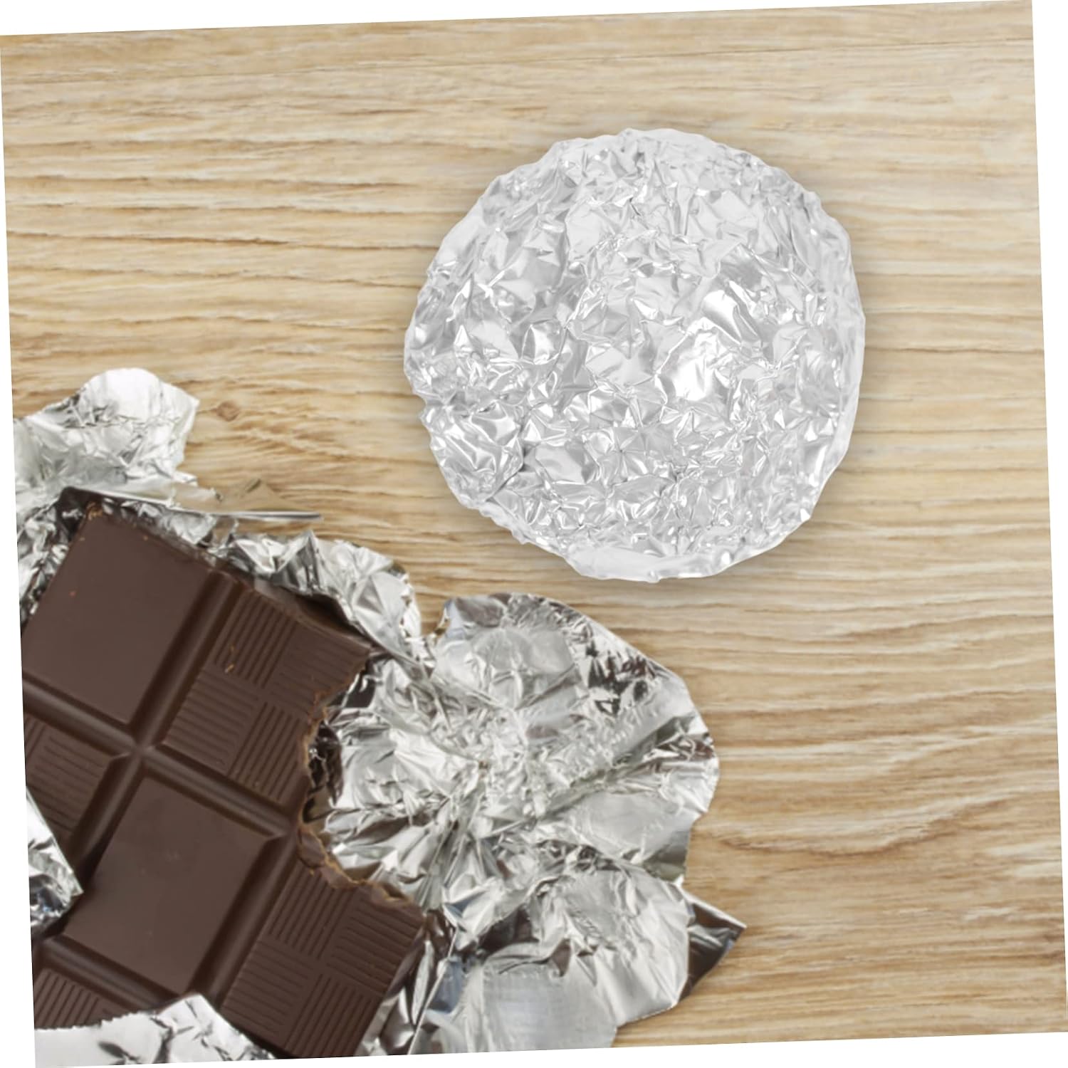 Cabilock 100pcs Reusable Aluminum Foil Wrapping for Chocolate Wrappers Jewelry Sealing