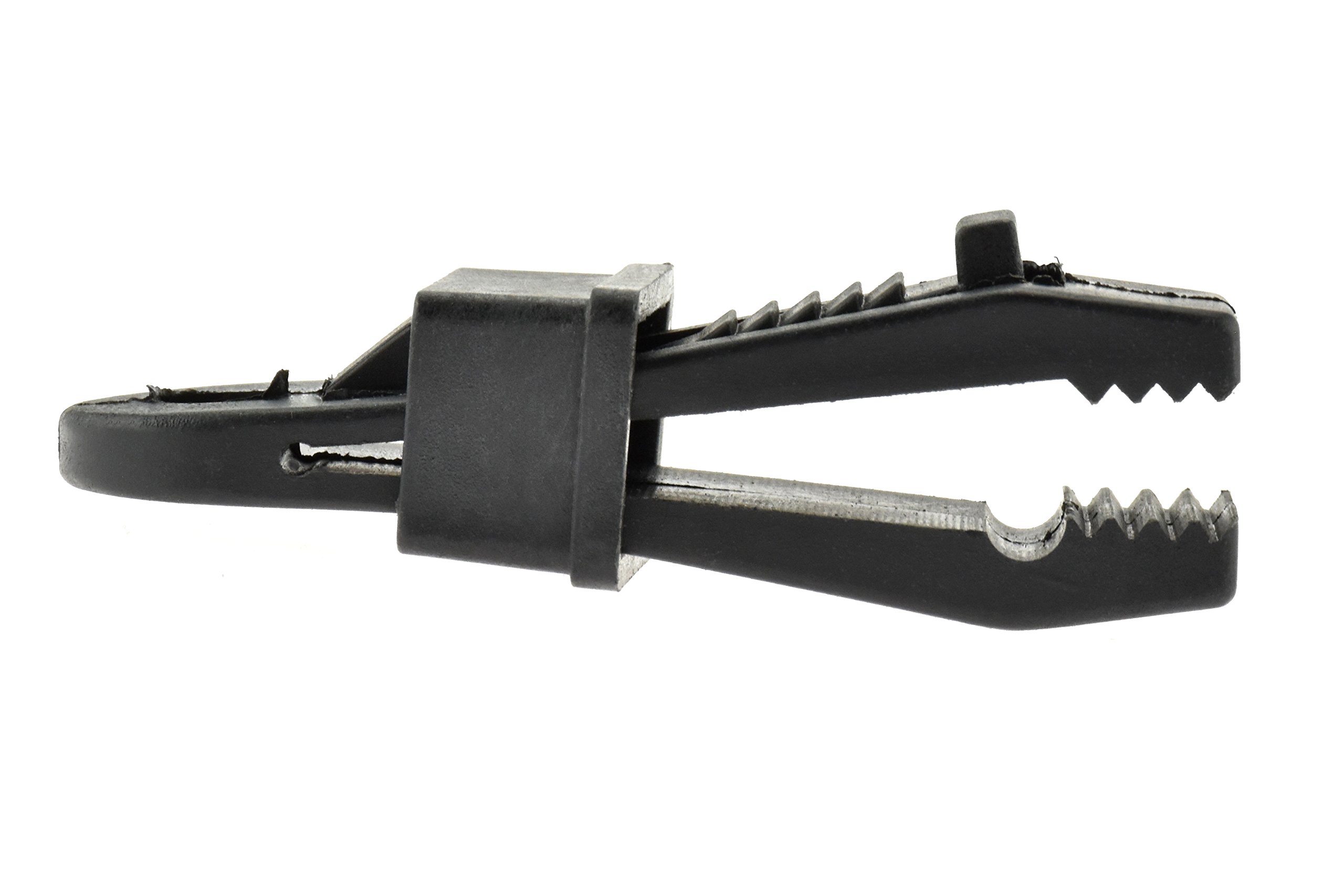 SE 9615RB12 Abrazaderas para toldo/toldo (12 unidades), color negro
