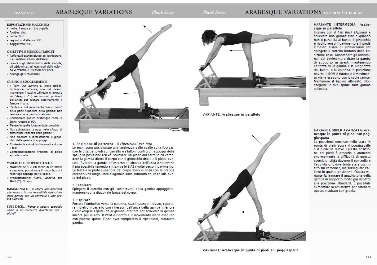 Pilates reformer. 100 idee, esercizi e percorsi motori per le lezioni di danza