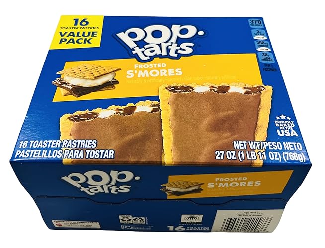 Kellogg's Pop-Tarts Frosted S'mores 16ct Box 29.3oz - S'mores - 16 Count (29.3 oz)