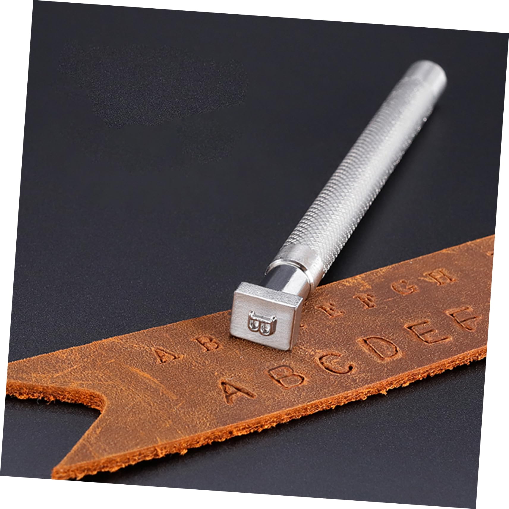 Beatifufu 1Set Figure Letter Stamps for Leather Craft Alphabet Number Stamping Tool with Handle for DIY Projects Bags Shoes and