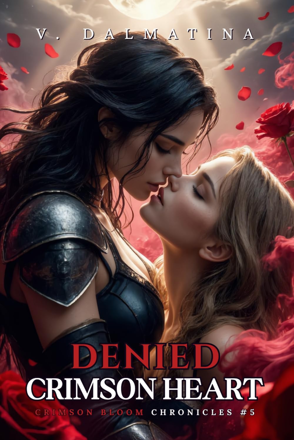 Denied Crimson Heart: A Dark Sapphic Portal Fantasy Romance (Crimson Bloom Chronicles #5)