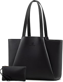Handtasche Damen 15,6 Zoll Laptoptasche, Shopper Tasche Leder Tote Bag Women Aktentasche Lehrertasche mit Laptopfach, Wasserdicht Schultertaschen Umhängetasche für Business Lehrertasche Büro