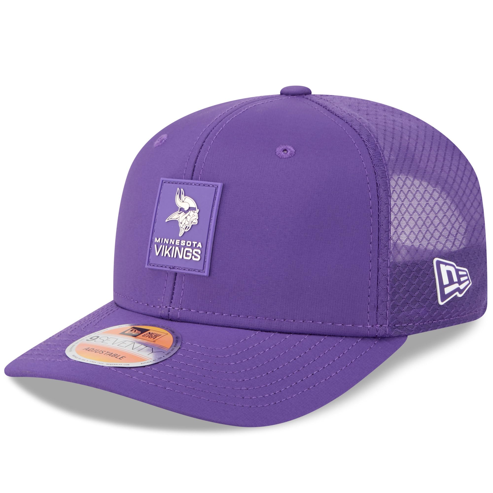New Era 9Seventy Trucker Cap - Sideline Minnesota Vikings Purple
