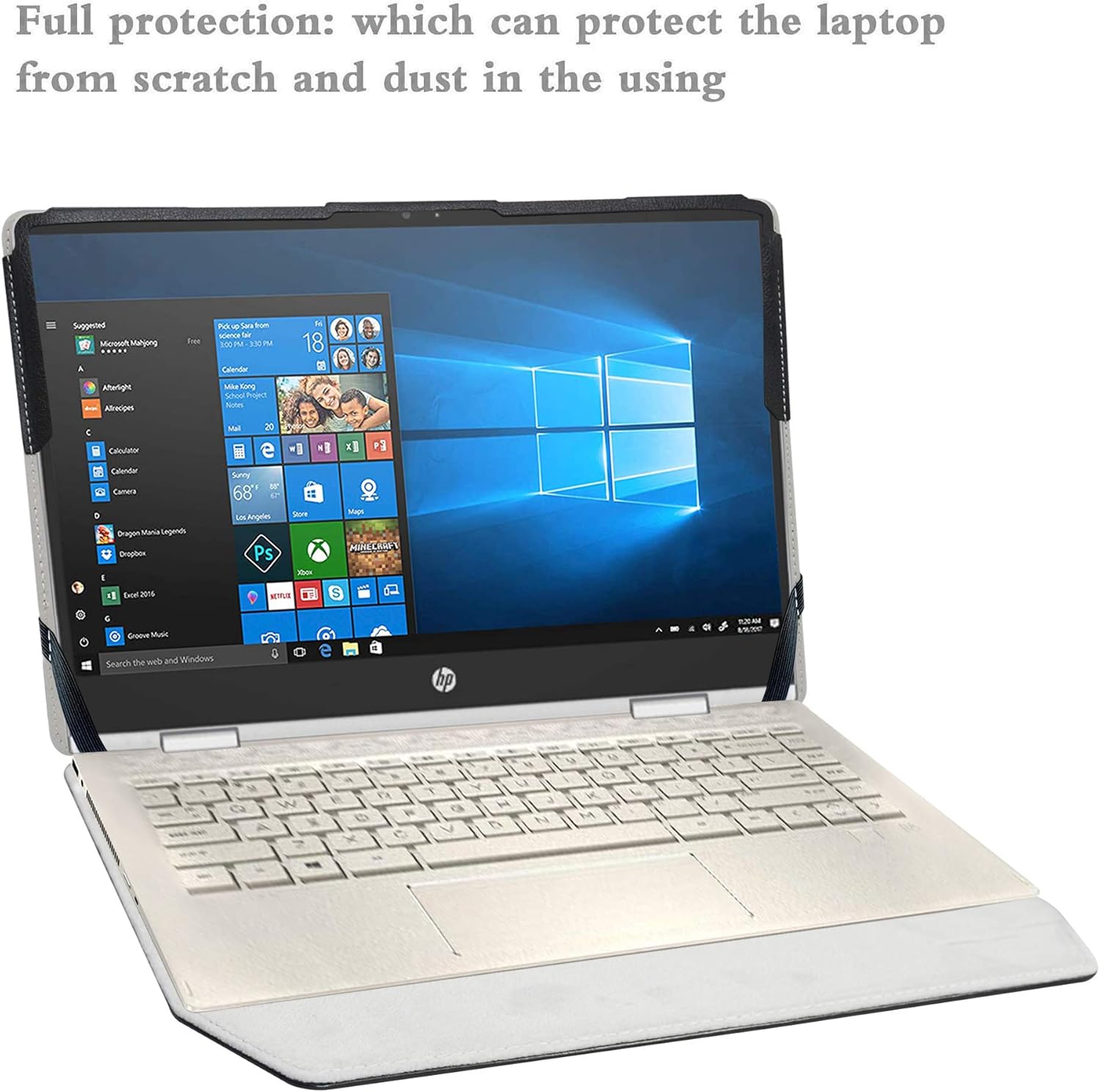 Alapmk Protective Case Cover for 14" HP Pavilion x360 14-dwXXXX 14m-dwXXXX 14M-DW0023DX/HP Pro C640 Chromebook Enterprise/HP Pro c645 Chromebook/HP Chromebook 14a-naXXXX 14a-na0010nr Laptop,Black