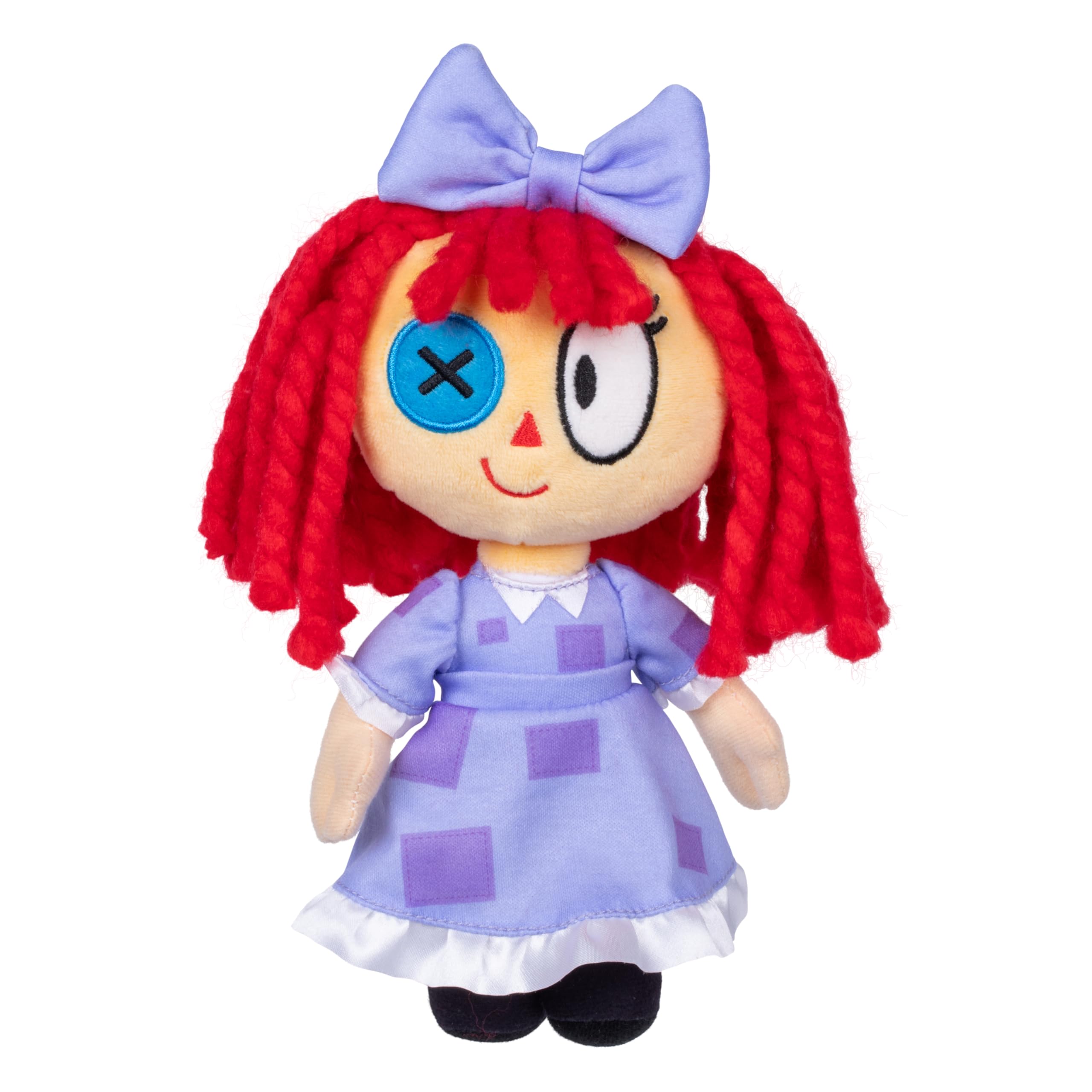 Amazing Digital Circus Deluxe Ragatha Plush Figure, 8"/20.3 CM Figure Made With Premium Materials Embroidery, Collect Caine, Pomni, Kinger, Jax And Ragatha, 9"