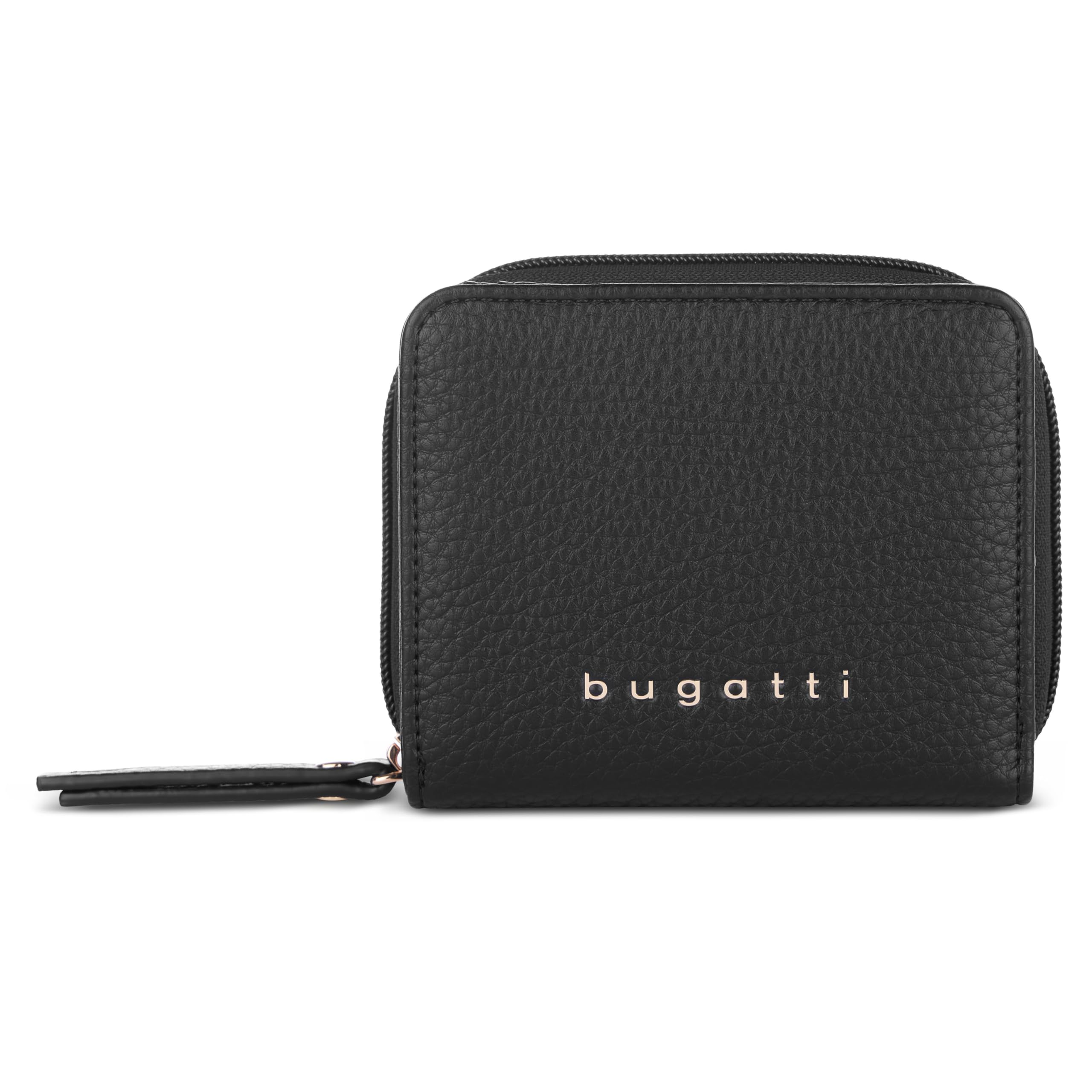 bugatti Elina Portamonete da Donna – Portafoglio in Similpelle - Nero
