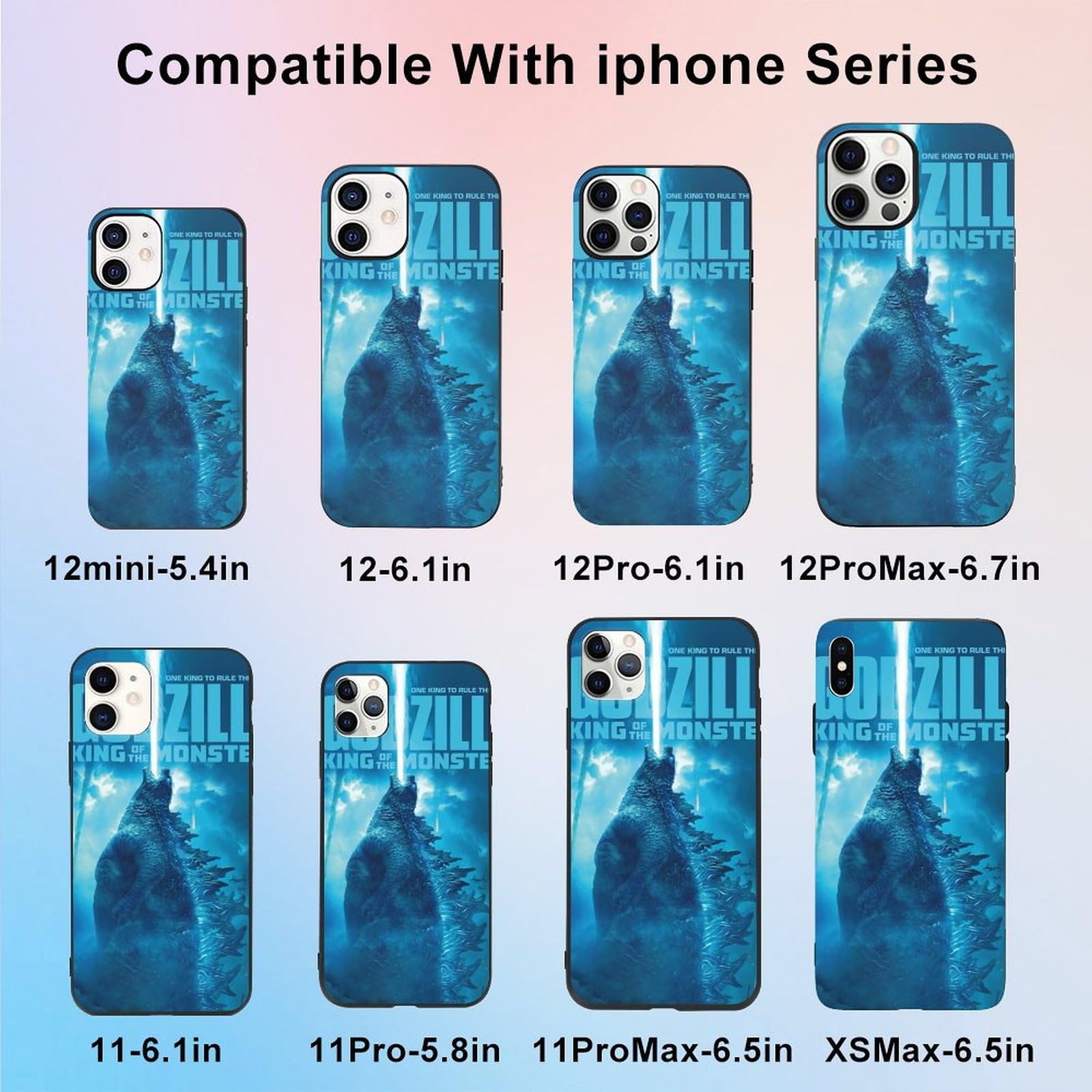 Amazon.co.jp: iPhoneSE3/SE2/8/7ケース 全機種対応 ゴジラ 怪獣王 