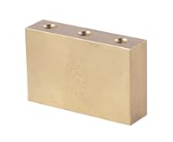 Fat Brass Block Electric Guitar Bridge&comma; 32 mm &lpar;FROFTB32&rpar;