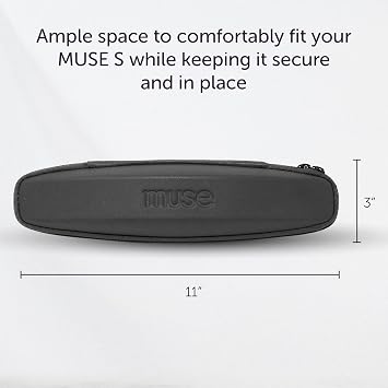 MUSE S Case - Official Storage & Travel Carrying Case for Muse S: The Brain Sensing Headband